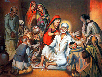 Service is te badge of God’s kingdom. Radha Krishna Mai, a lady of good ...